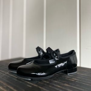 Bloch Black Patent Childs Tap Shoe- Child’s size 11.5 Wide